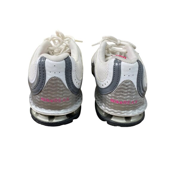 Nike Reax 5 Womens white pink running shoes Size 8 SKU 8974 - Picture 6 of 16